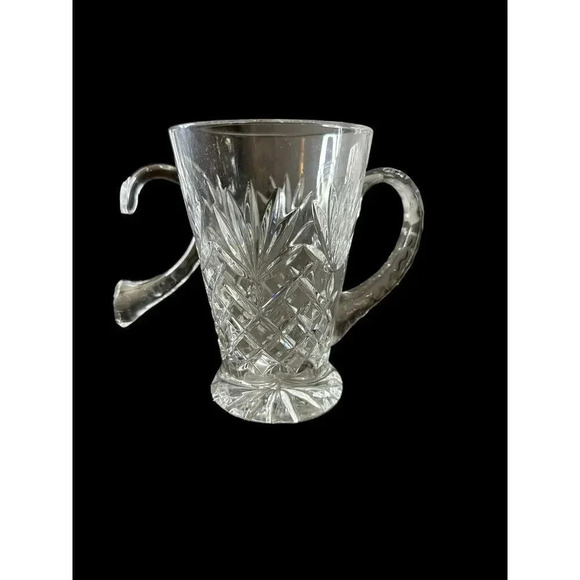 Galway Super Crystal Irish Coffee Glasses / Mugs Gifs Herself & Gifs Himself - Picture 7 of 7